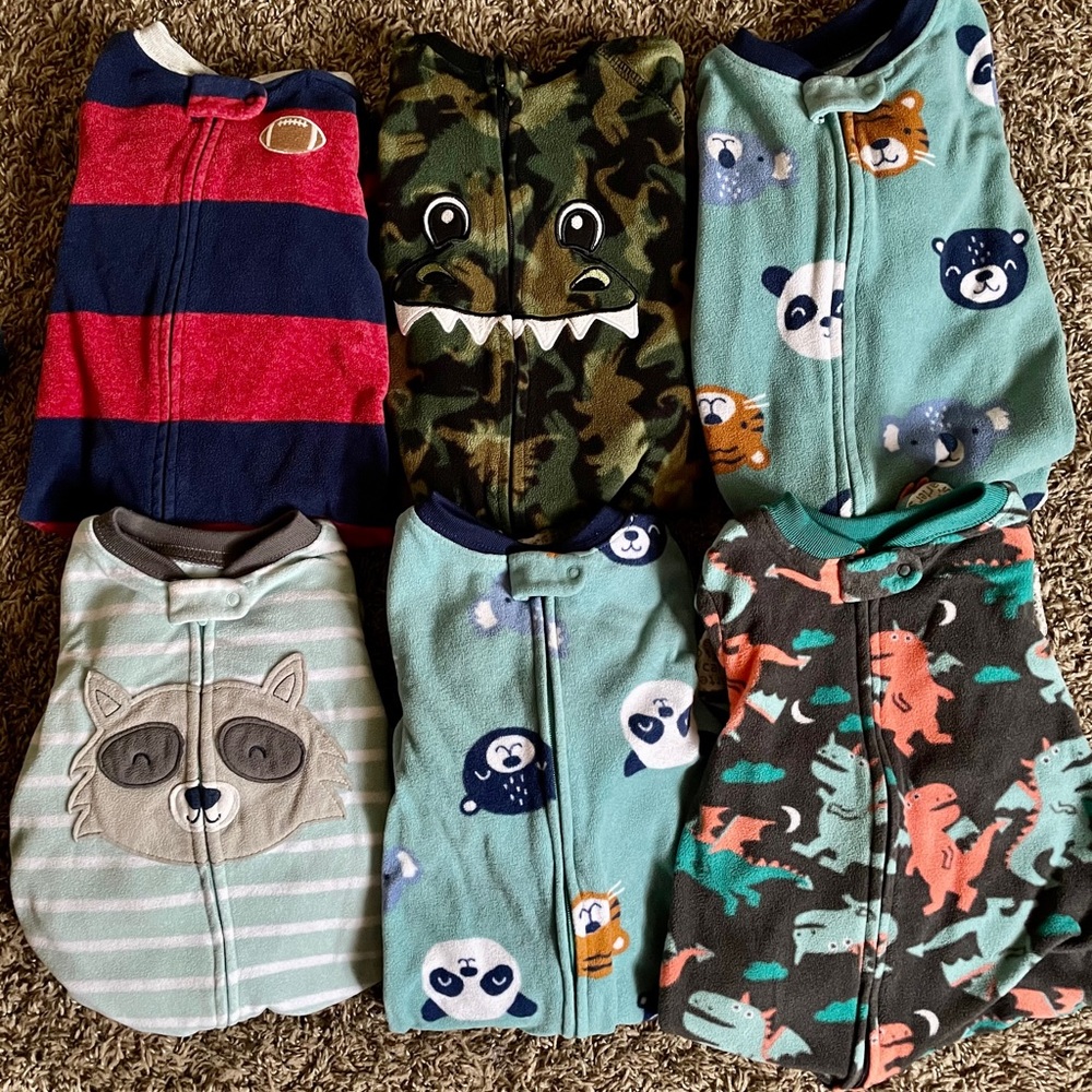 12 Month Baby Boy Onesie PJs